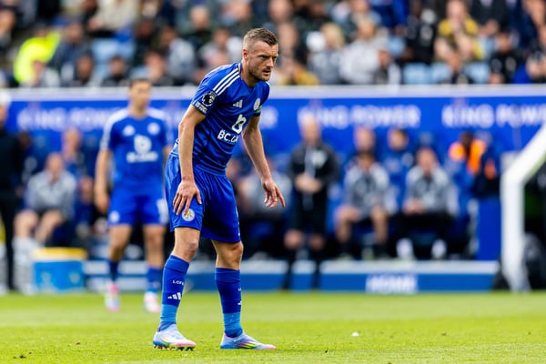 杰米·瓦尔迪 (Jamie Vardy) 有望转会至美国职业足球大联盟 (MLS)。/IMAGO/Pro Sports Images