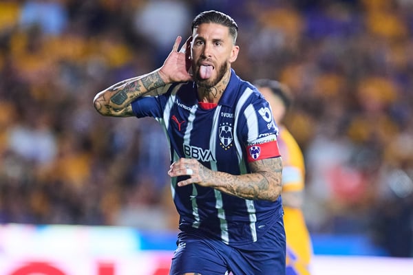 塞尔吉奥·拉莫斯在上赛季墨西哥足球甲级联赛(Liga MX)中代表蒙特雷队出场8次,打入3球。 / IMAGO/Agencia-MexSport